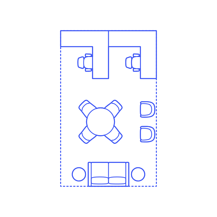 Layouts Private Offices Shared L Shape Wall Suite Sketch Svg Vector Free Vectors